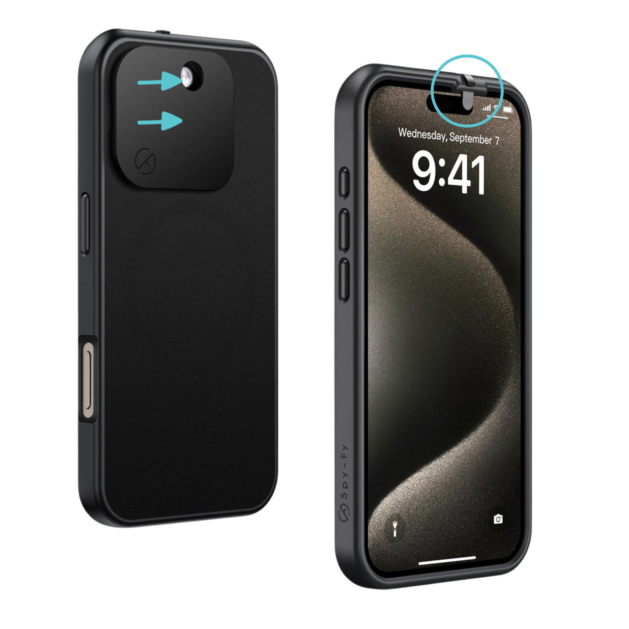 Étui de confidentialité pour iPhone 16 (Pro Max)