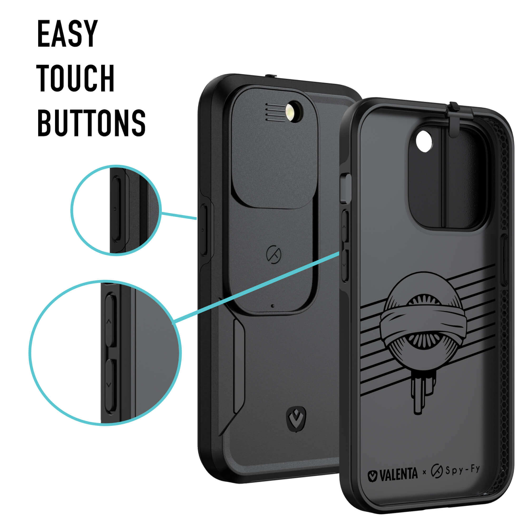 Étui de confidentialité pour iPhone 14 Pro