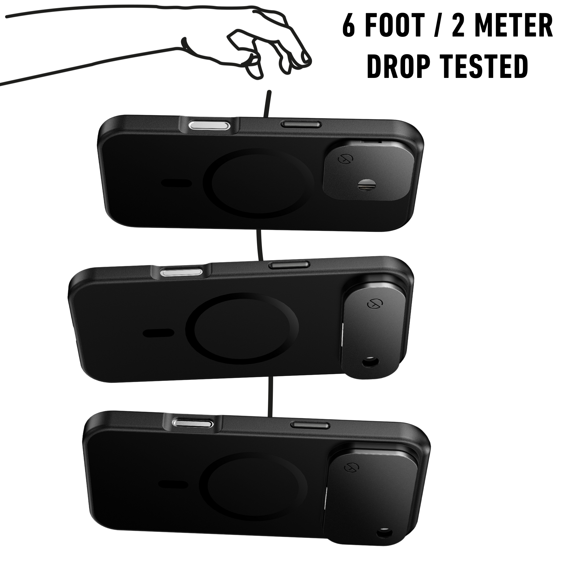 PRÉCOMMANDE - Coque de confidentialité pour iPhone 17, 17 Air, 17 Pro ou 17 Pro Max