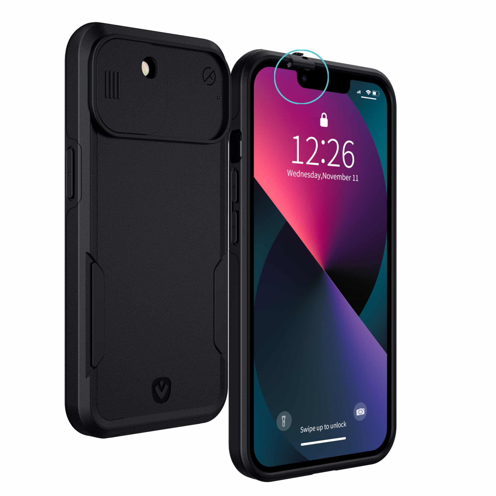 Étui de confidentialité pour iPhone 13 Mini
