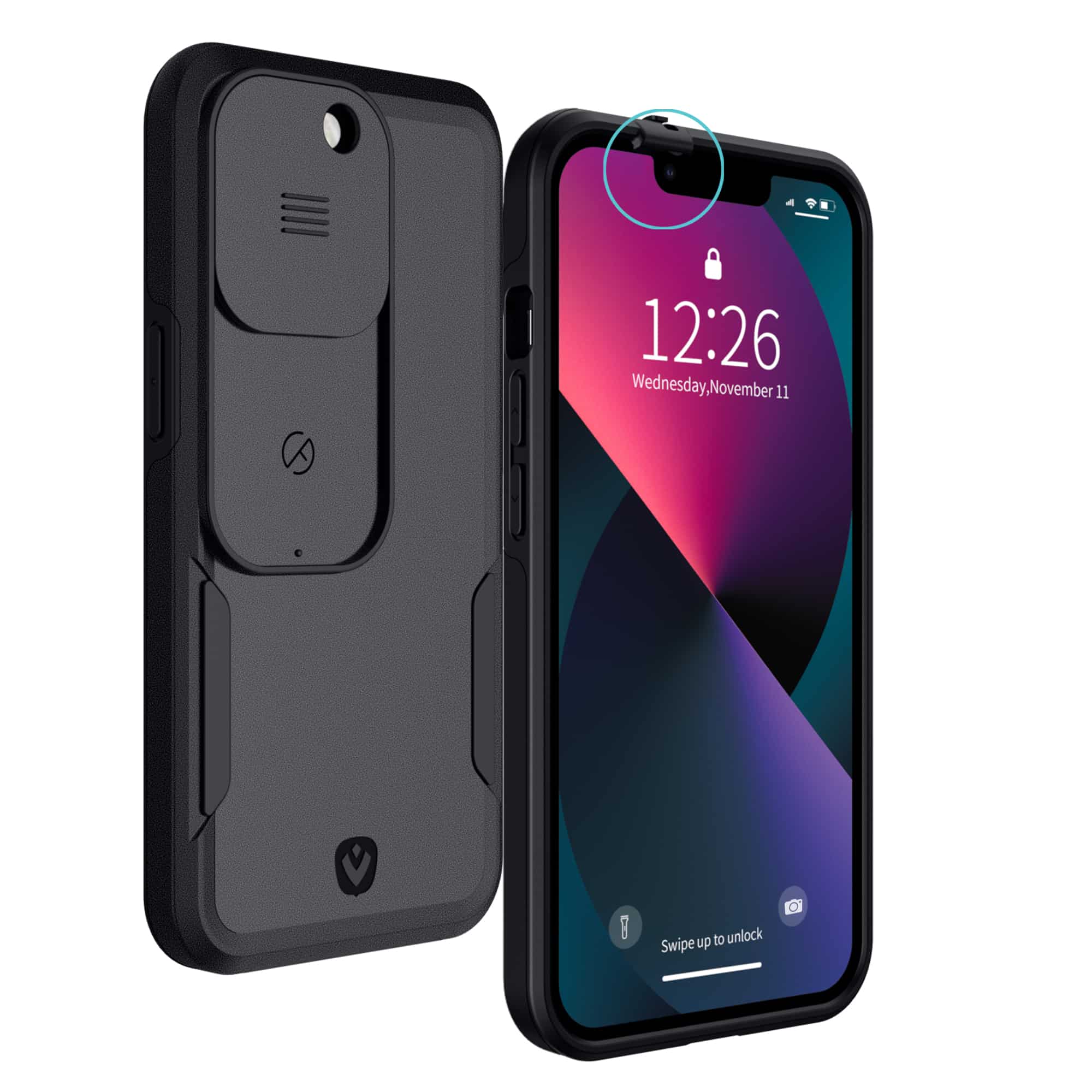 Étui de confidentialité pour iPhone 13 Pro Max
