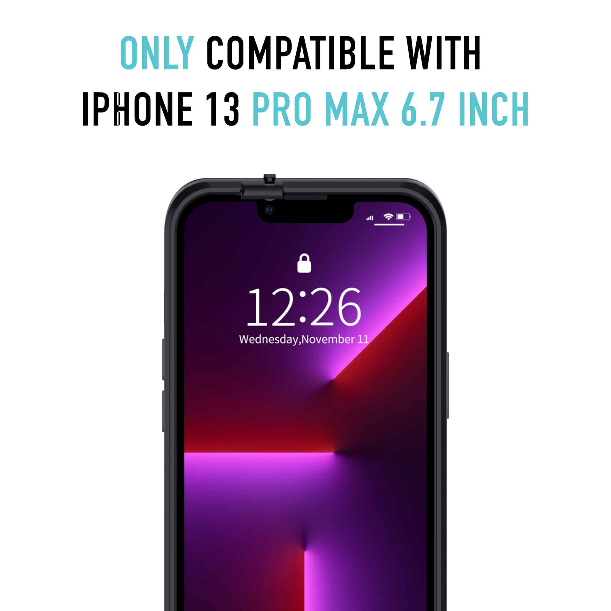 Étui de confidentialité pour iPhone 13 Pro Max