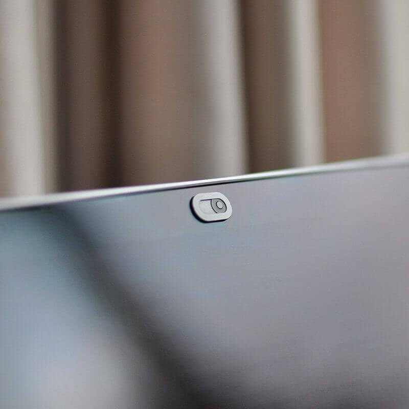Spyslide® Cache-webcam 3-Pack | Noir ou Argent