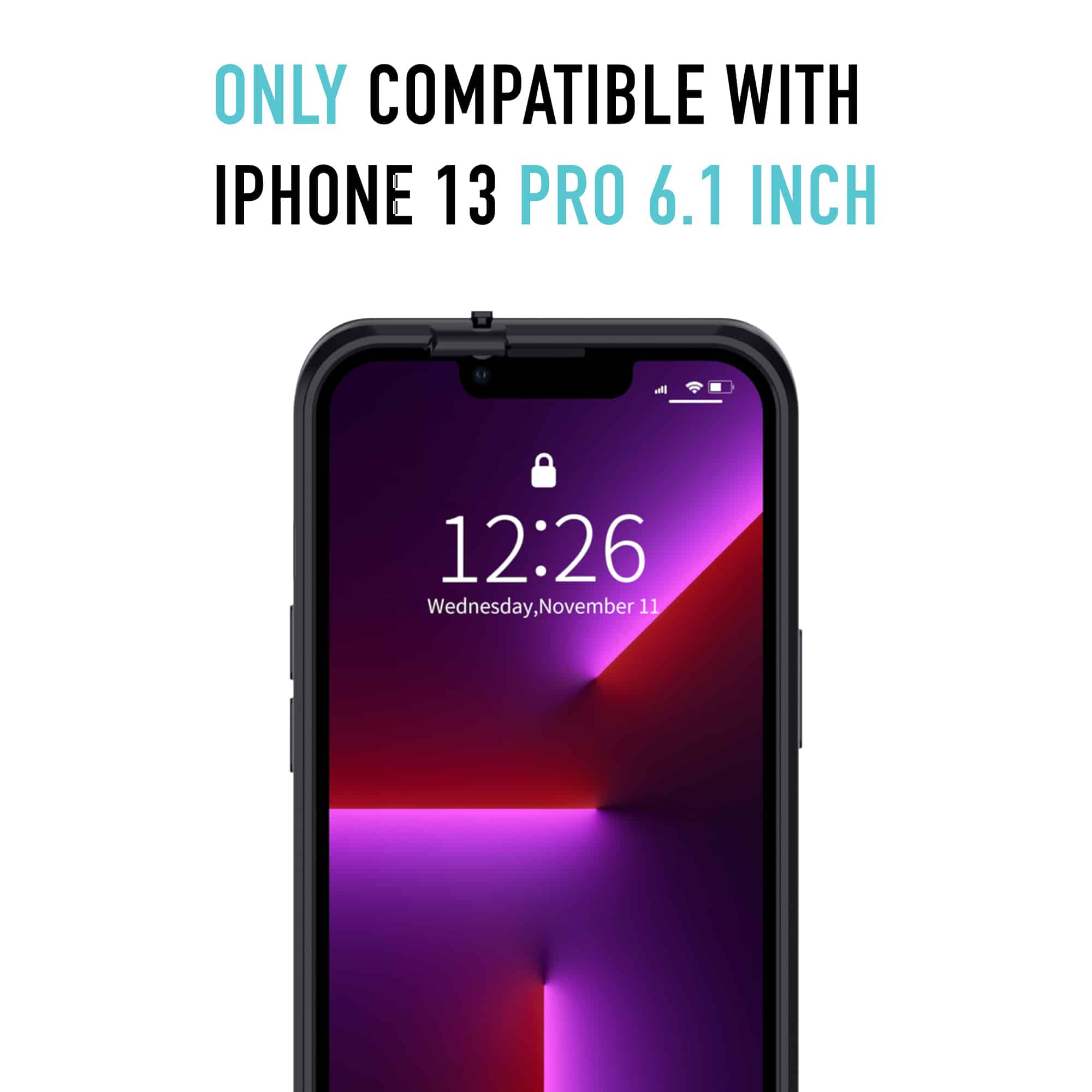 Étui de confidentialité pour iPhone 13 Pro