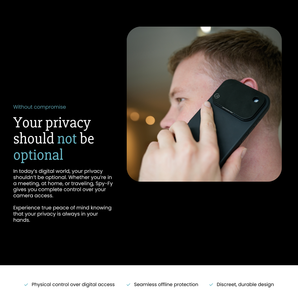 Coque de confidentialité pour iPhone 18 Pro ou 18 Pro Max | PRE-ORDER see message below