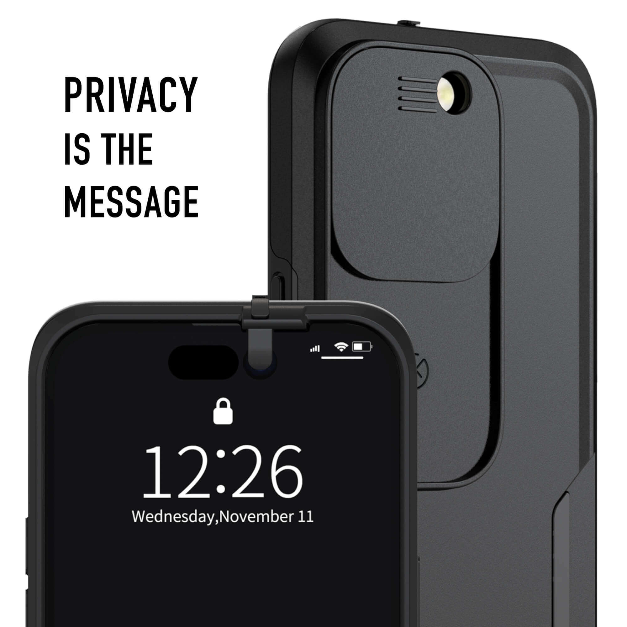 Étui de confidentialité pour iPhone 14 Pro Max