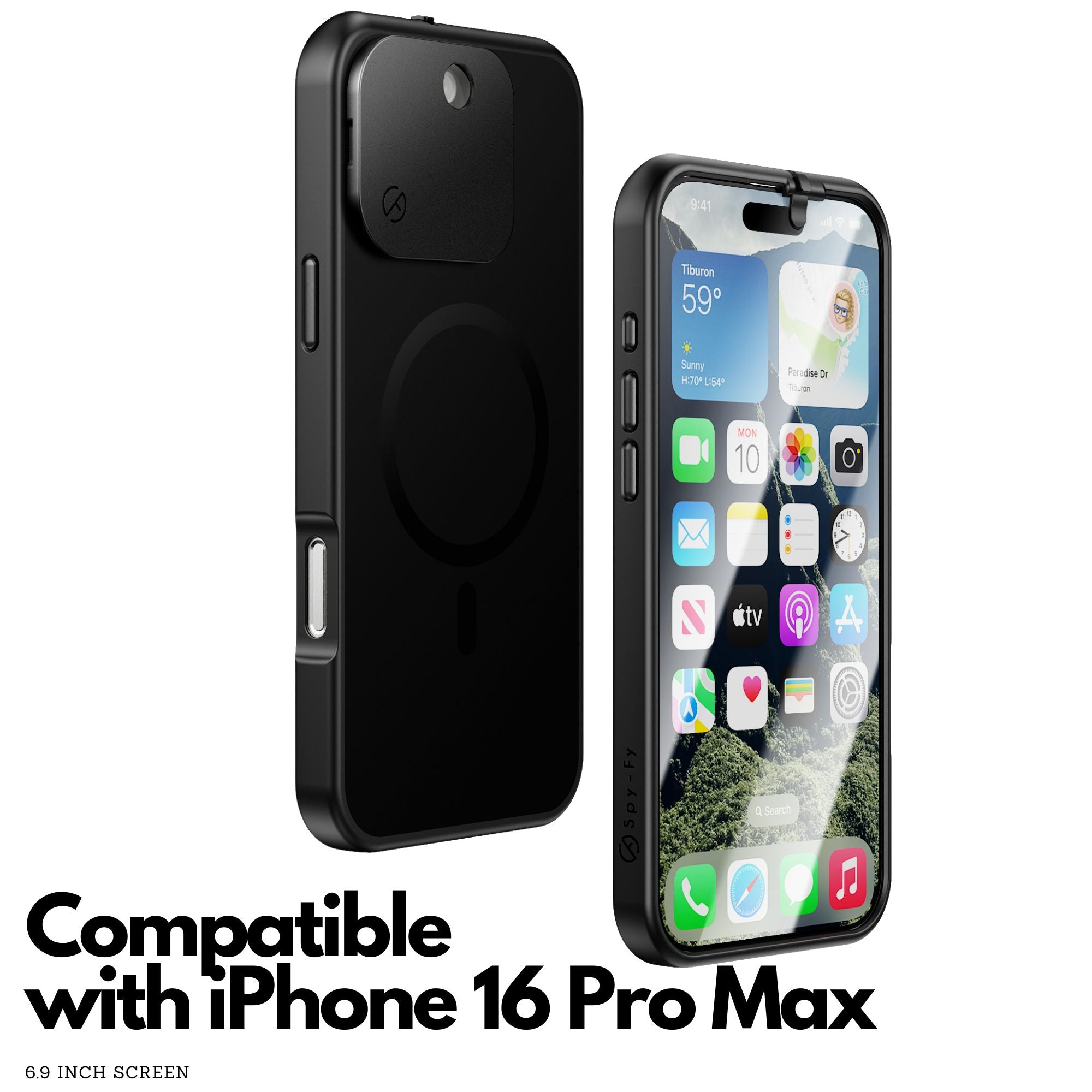 Étui de confidentialité pour iPhone 16 (Pro Max)