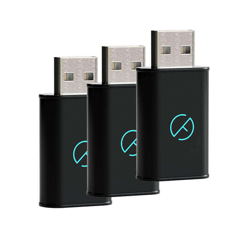Bloqueur de données USB : empêchez le Juice Jacking, chargez votre appareil en toute sécurité n'importe où | 3 paquet