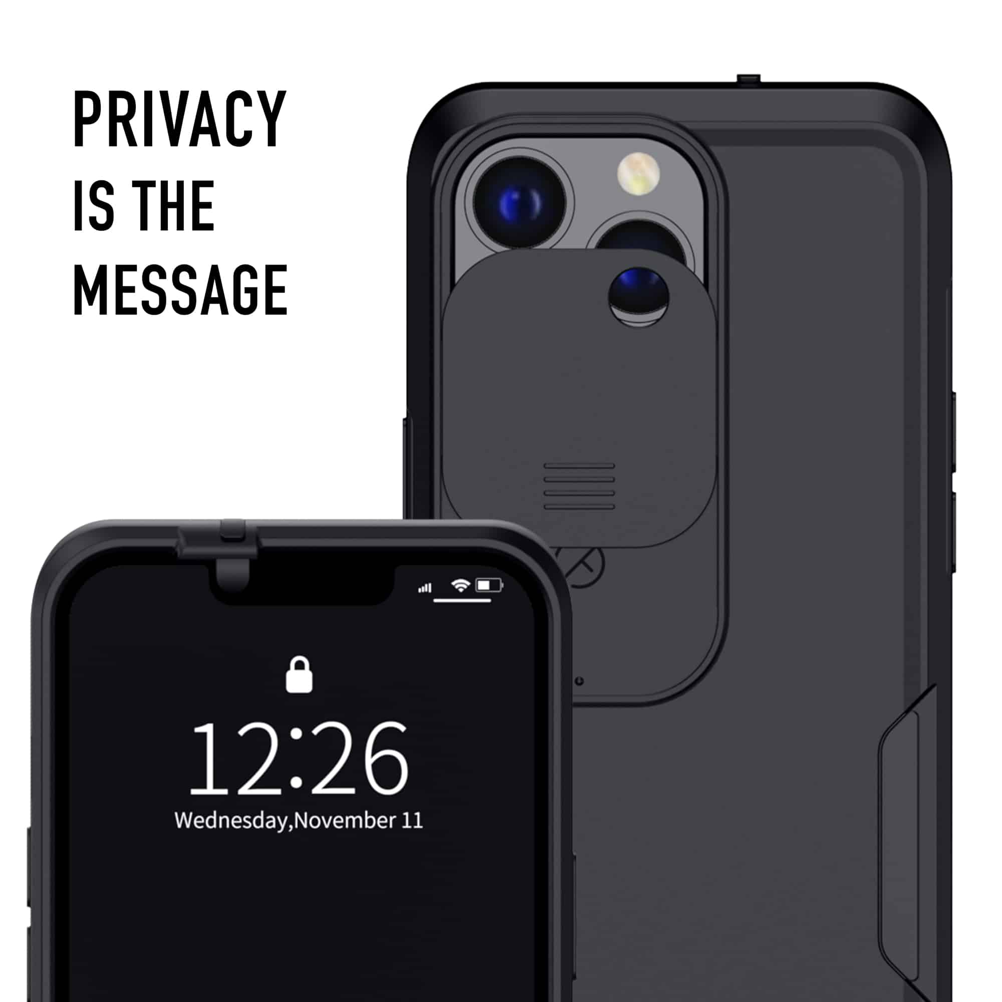Étui de confidentialité pour iPhone 13 Pro