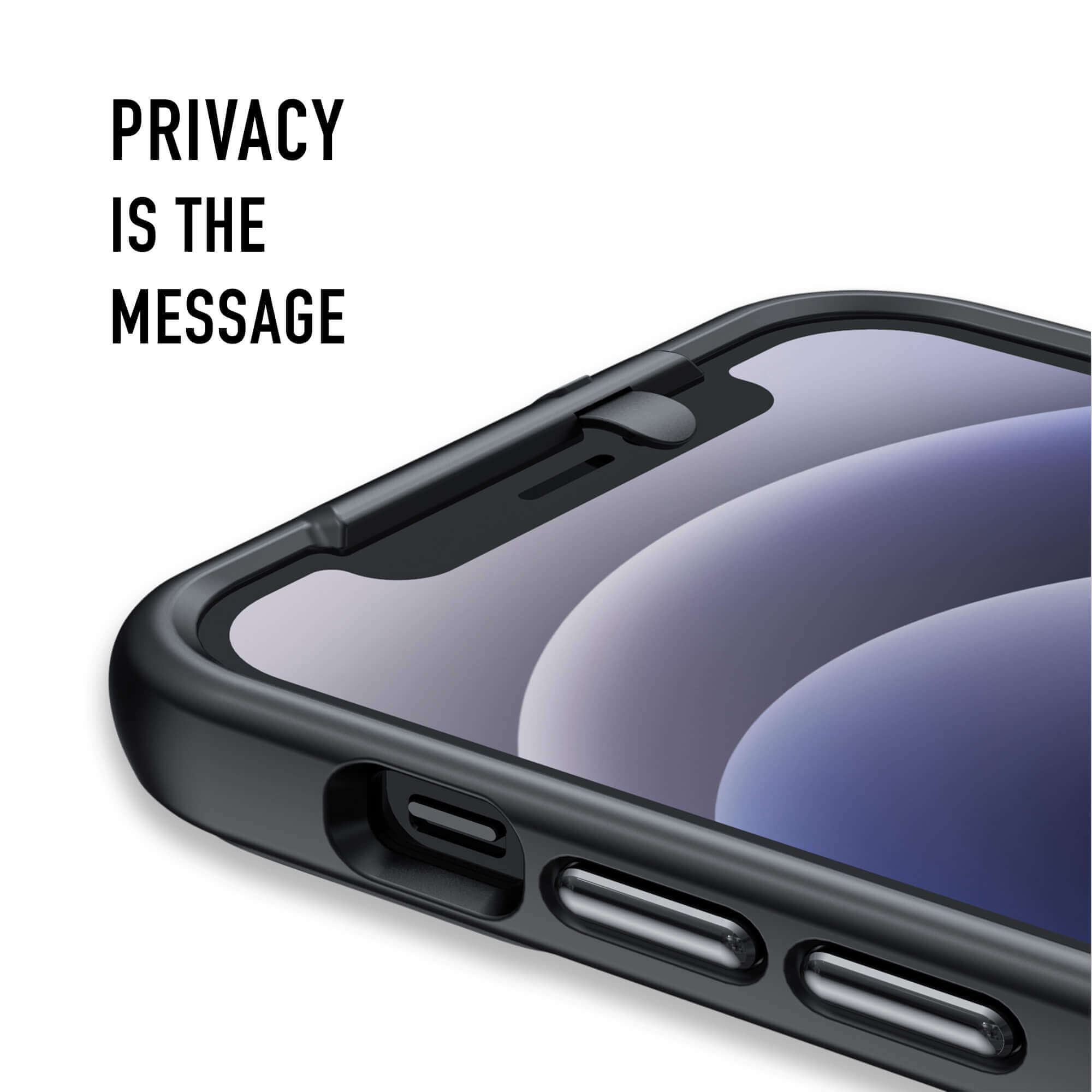 Étui de confidentialité pour iPhone 12 Mini